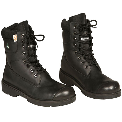 Action Leather 9.5 Steel Toe Work Boots