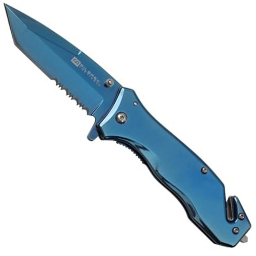 Wartech Milspec Titanium Folding Knife - Flipper