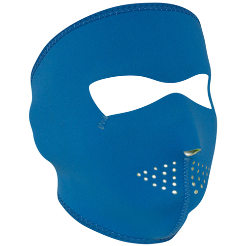 Full Mask Neoprene Neon Blue Reverses to Lime