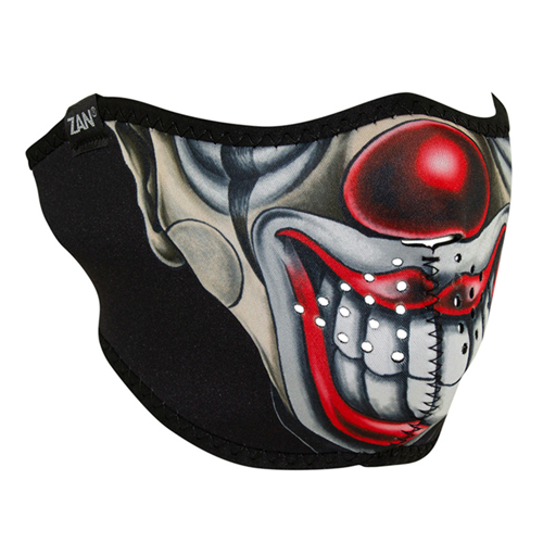 Neoprene Chicano Clown Half Face Mask