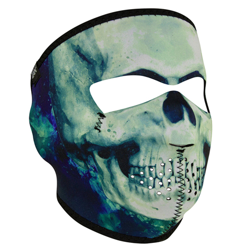 Neoprene Paint Skull Full Face Mask