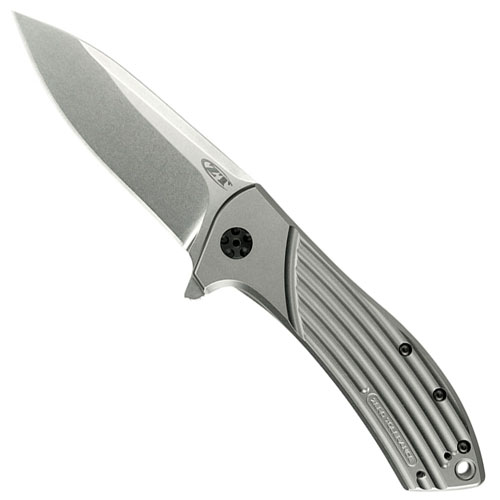 ZT0801 Flipper Stonewash Knife